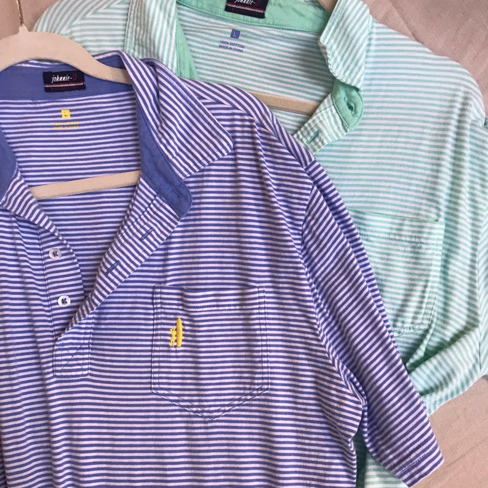 Johnnie- O men’s polo 2 pack